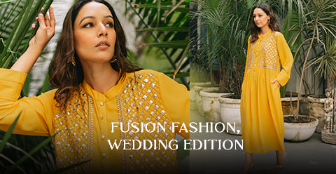 Get Your Fusion On: Chique Indo Western Dresses for Weddings